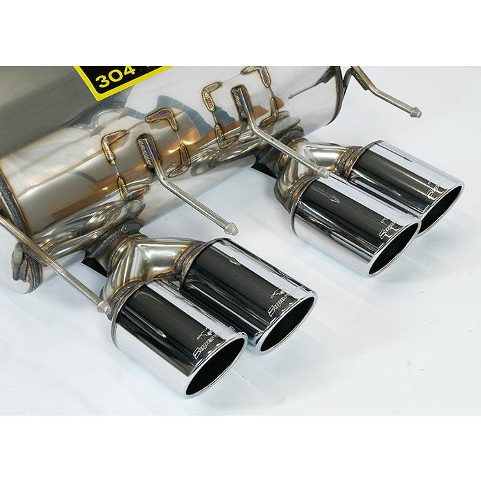 Rear exhaust Right OO 100 - Left OO 100.