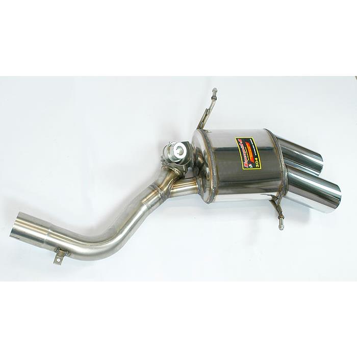 Rear exhaust Left OO100 with valve
