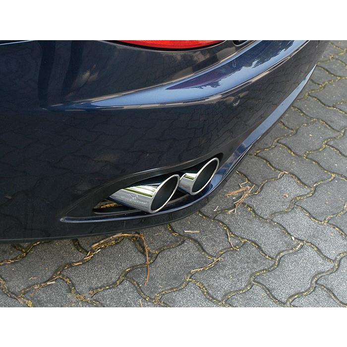 Rear exhaust Left OO100 with valve