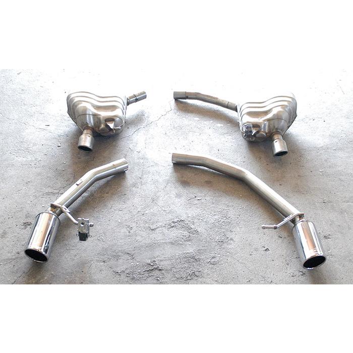 Rear pipe Right O100 (Muffler delete)