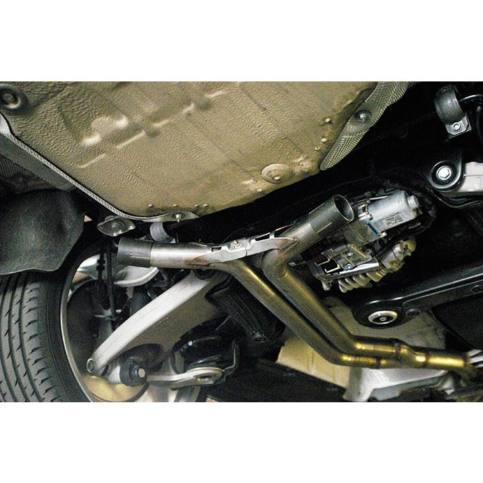 Rear pipe Right O100 (Muffler delete)