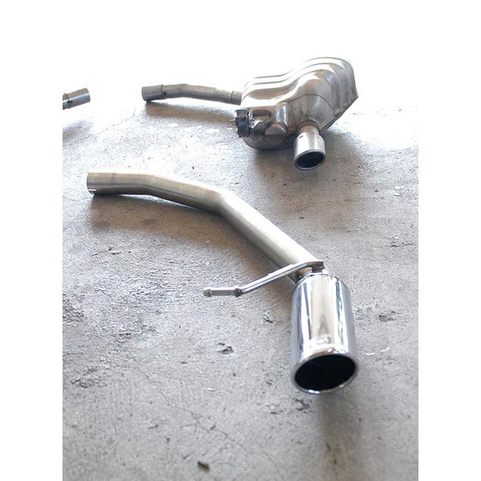 Rear pipe Right O100 (Muffler delete)