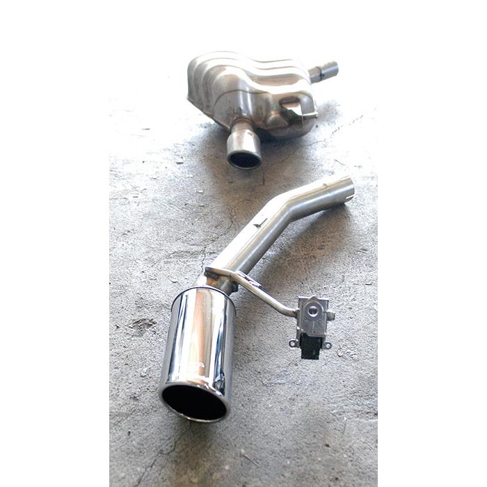 Rear pipe Left O100 (Muffler delete)