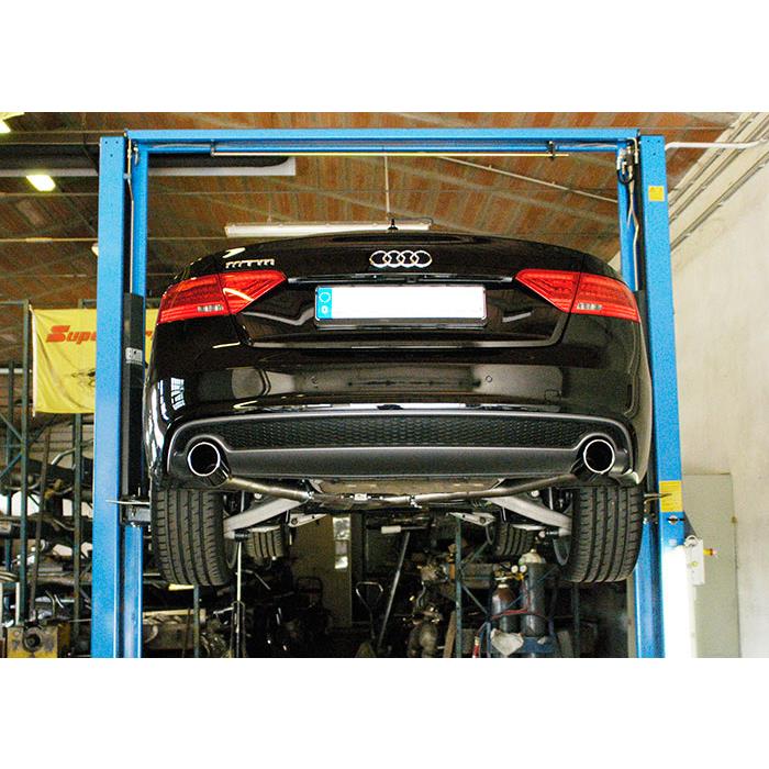 Rear pipe Left O100 (Muffler delete)