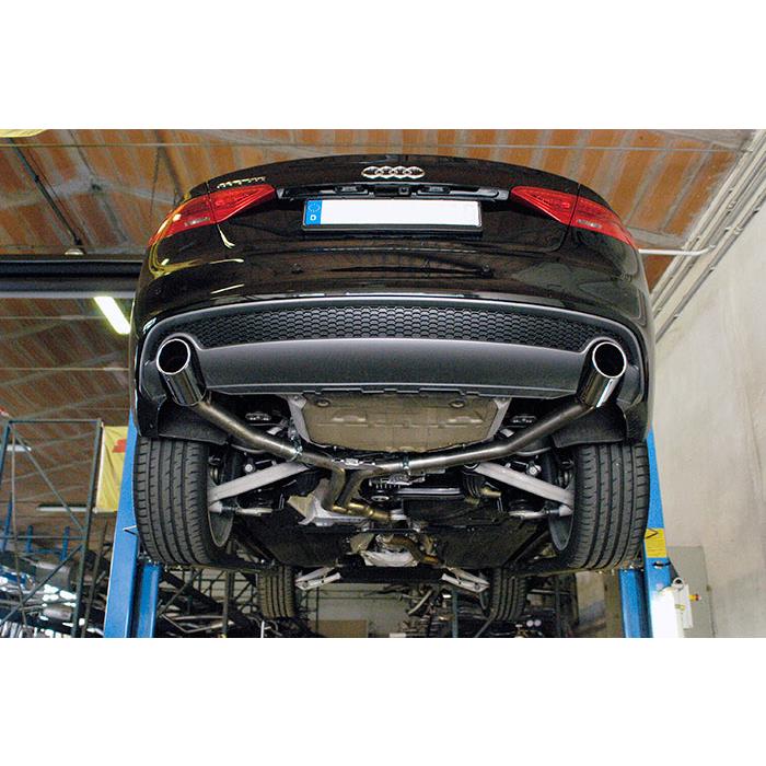 Rear pipe Left O100 (Muffler delete)