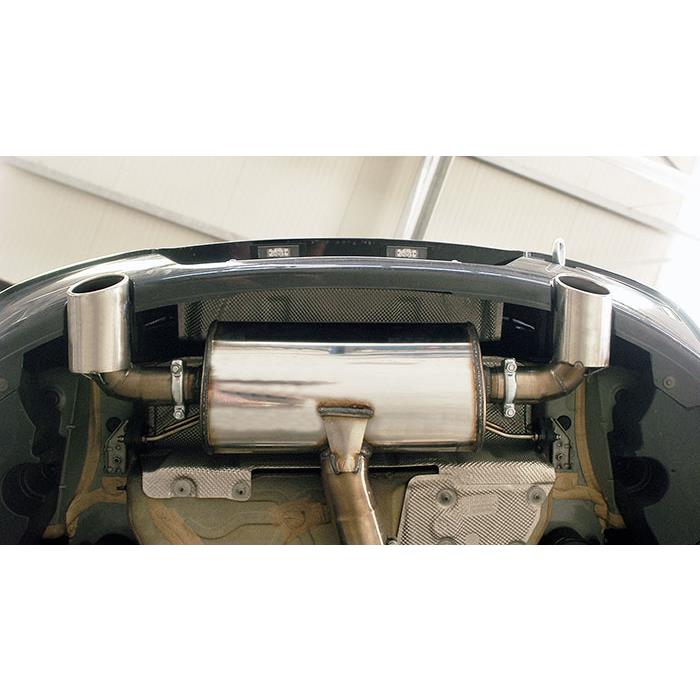 Rear exhaust Right O100 - Left O100