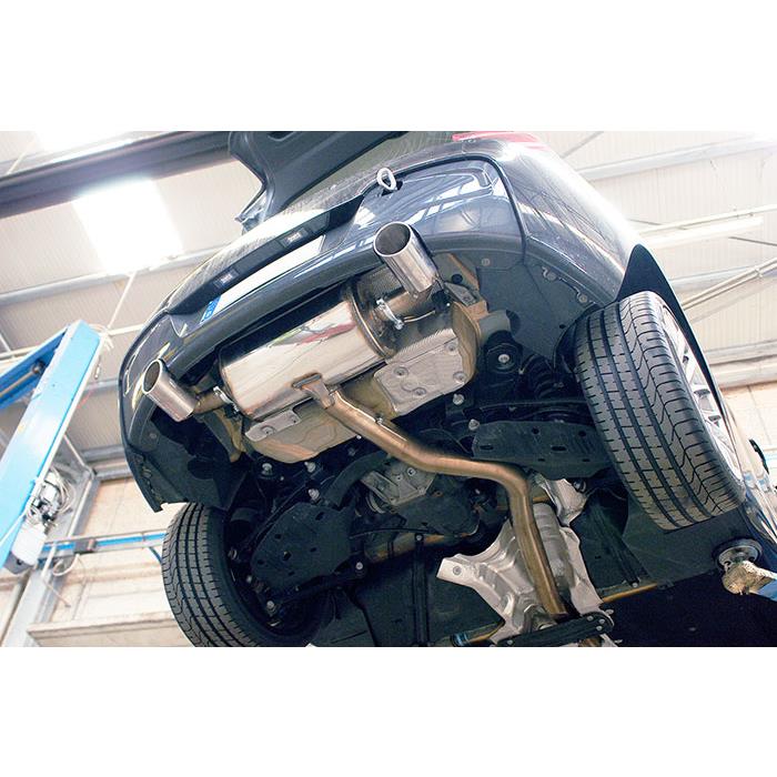 Rear exhaust Right O100 - Left O100