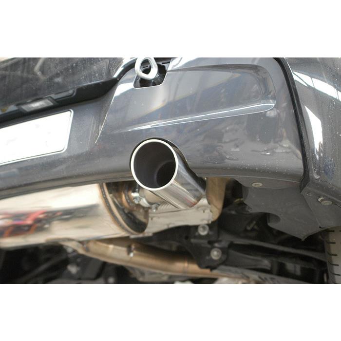 Rear exhaust Right O100 - Left O100