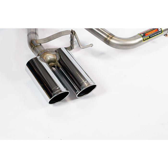 Rear pipe kit Right OO100 - Left OO100 (Muffler delete)