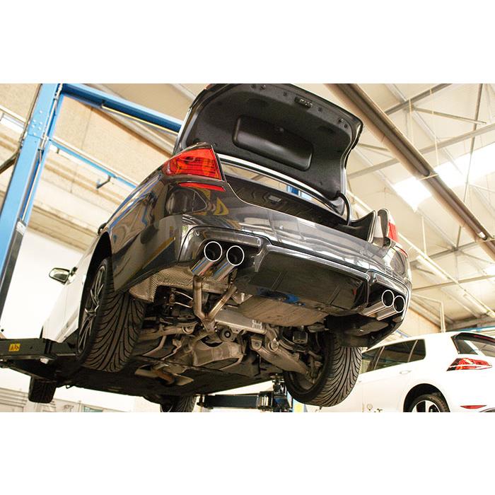 Rear pipe kit Right OO100 - Left OO100 (Muffler delete)