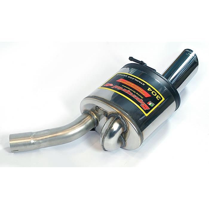 Rear exhaust Left O100 Power Loop 