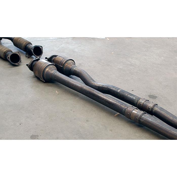 Downpipe + Metallic catalytic converter