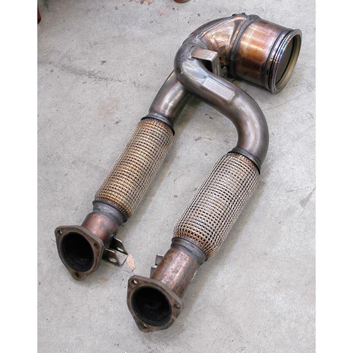 Downpipe + Metallic catalytic converter Ø143mm