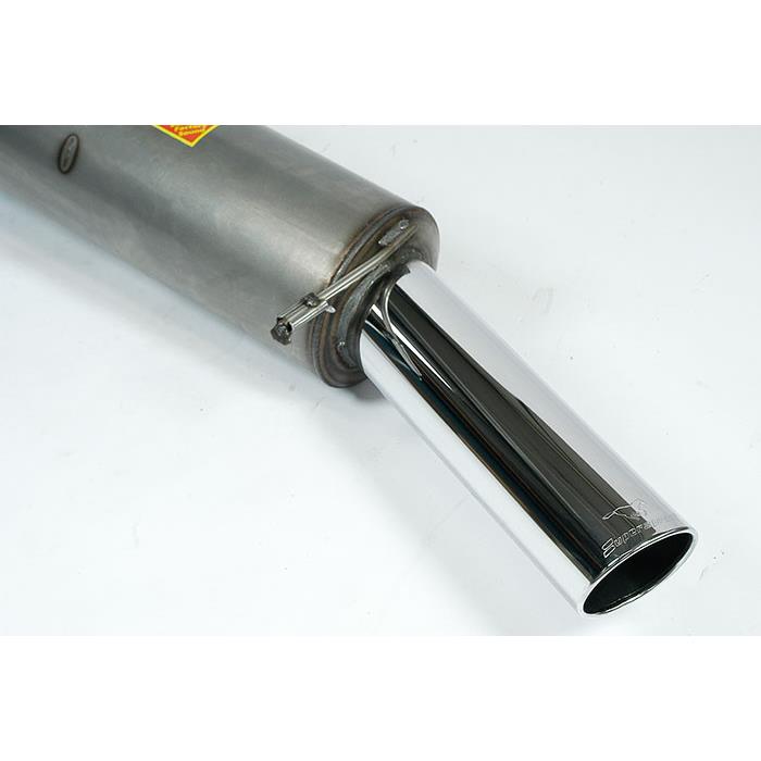 Rear exhaust 90x85