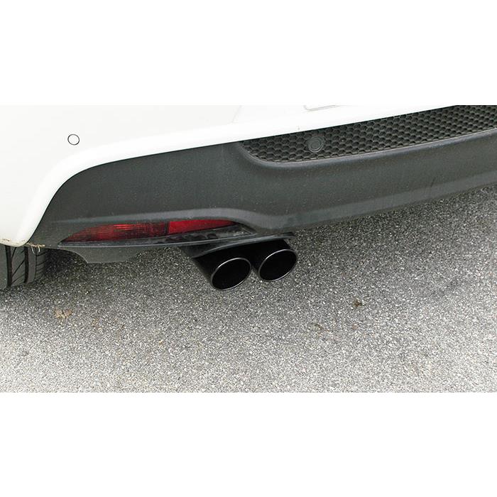Rear exhaust OO80 Gun Metal Grey