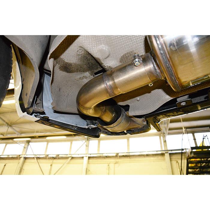 Exit pipes kit Right - Left (Straight)