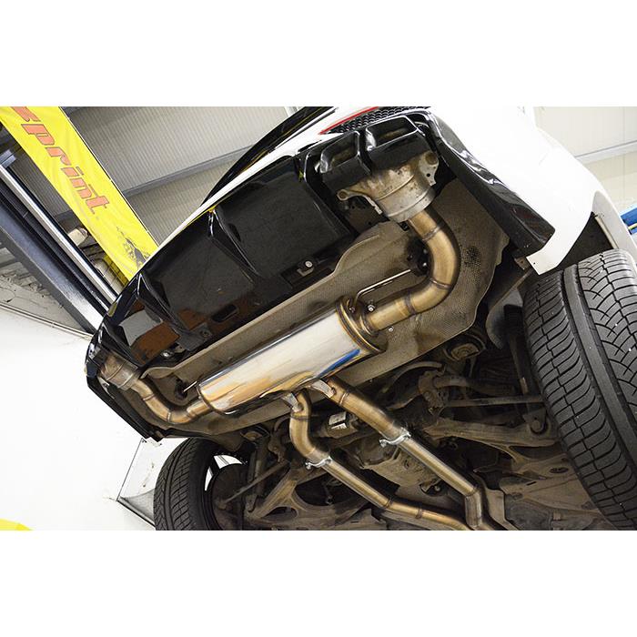 Rear exhaust Right - Left