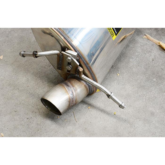 Rear exhaust Left