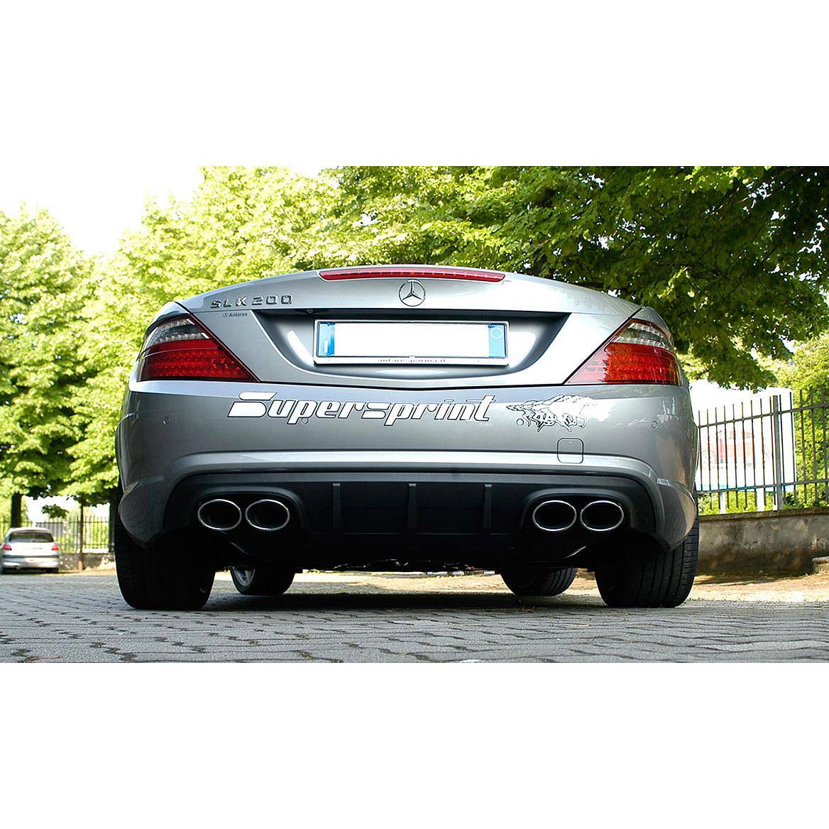 Rear exhaust Right 120x80