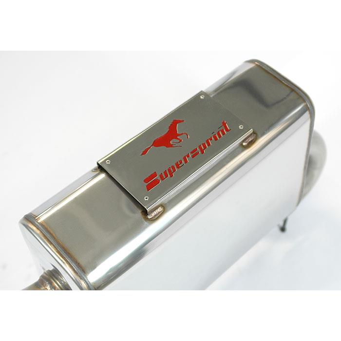 Rear exhaust Sport/Racing