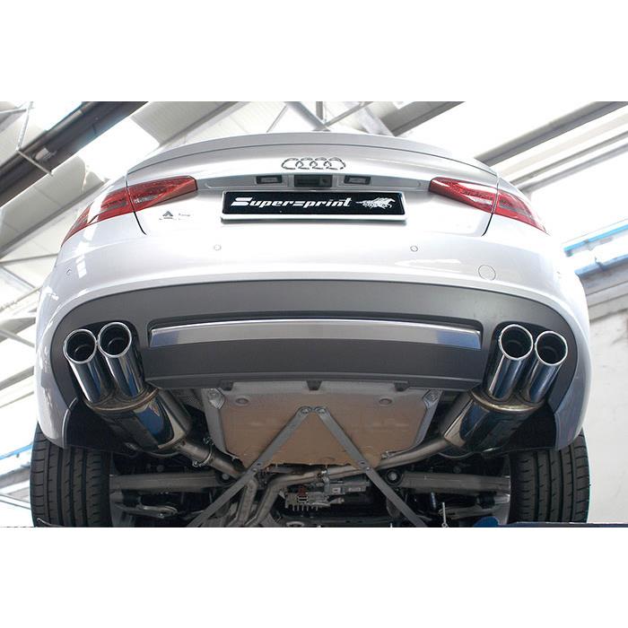 Rear exhaust OO90 Right