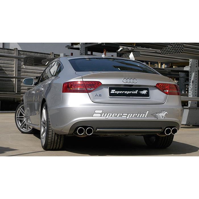 Rear exhaust OO90 Left