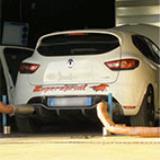 RENAULT CLIO IV 1.6T RS EDC (200 Hp) 2013 -> Supersprint full exhaust system - Dyno run