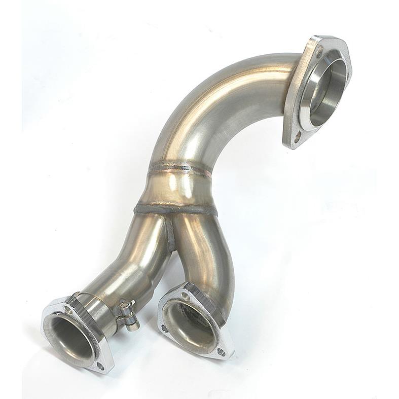 Front connecting pipes