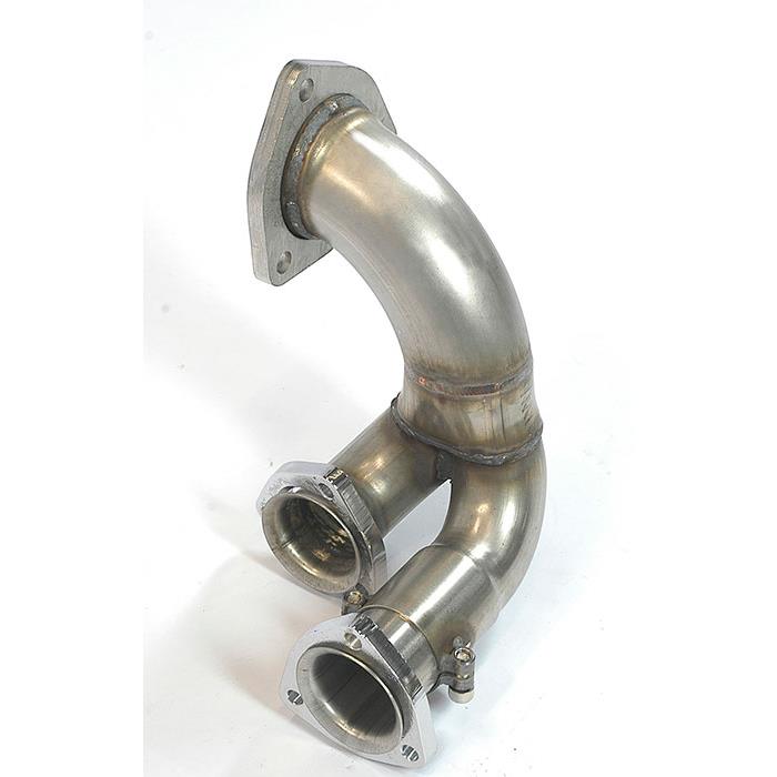 Front connecting pipes