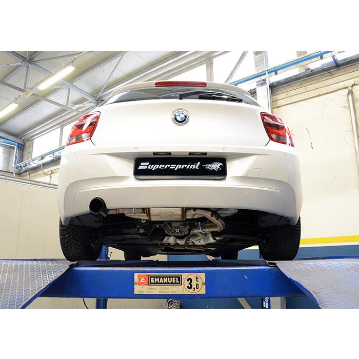 Connecting pipe + rear exhaust O90