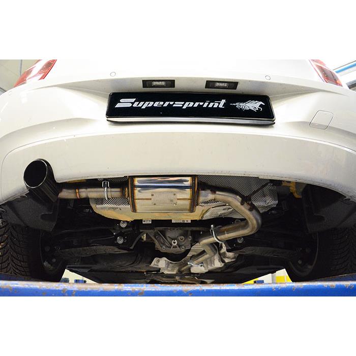 Connecting pipe + rear exhaust O90