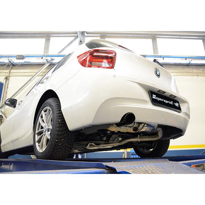 Connecting pipe + rear exhaust O90