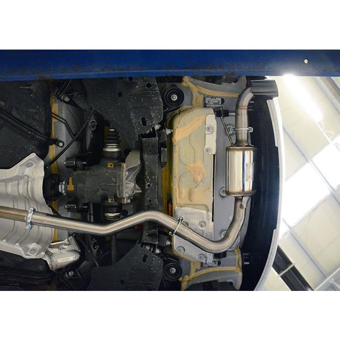 Connecting pipe + rear exhaust O90