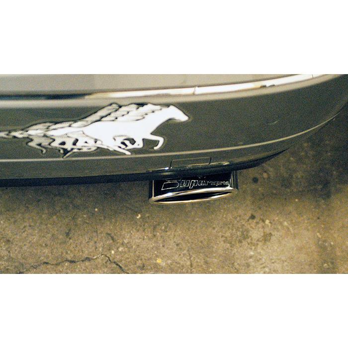 Rear exhaust Right Racing 145x95 (Standard Bumper)