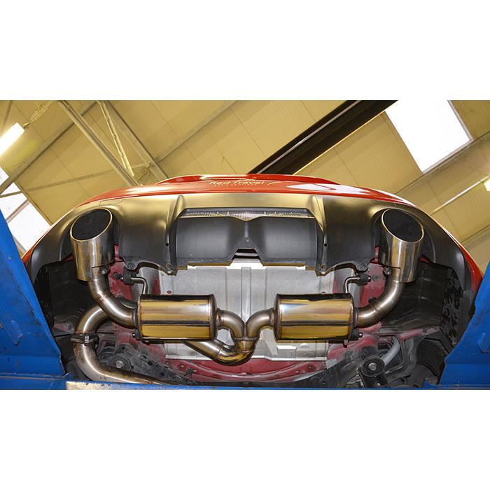 Rear exhaust Racing Right - Left