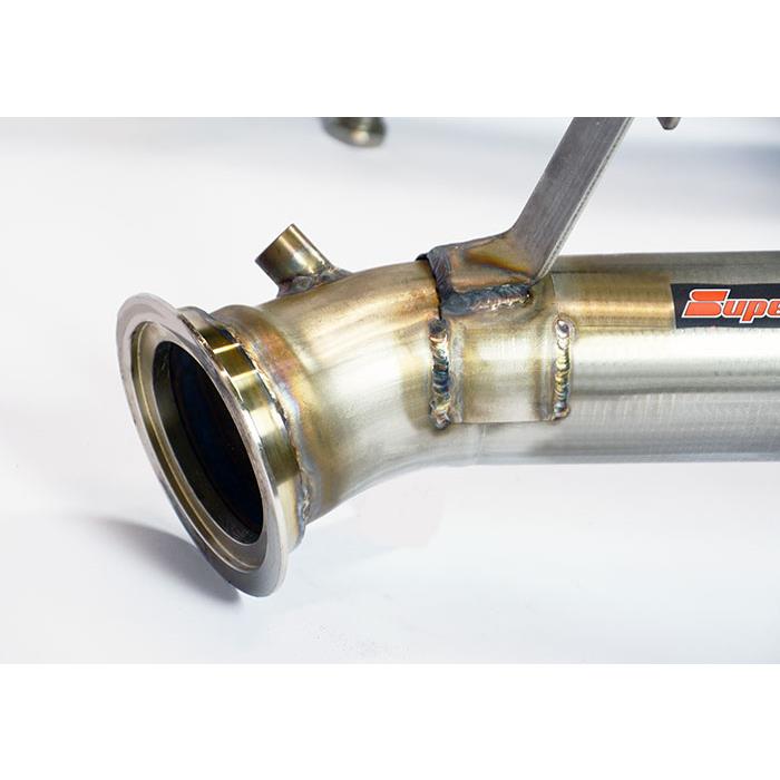 Front pipes kit Right - Left (Replaces cat.)