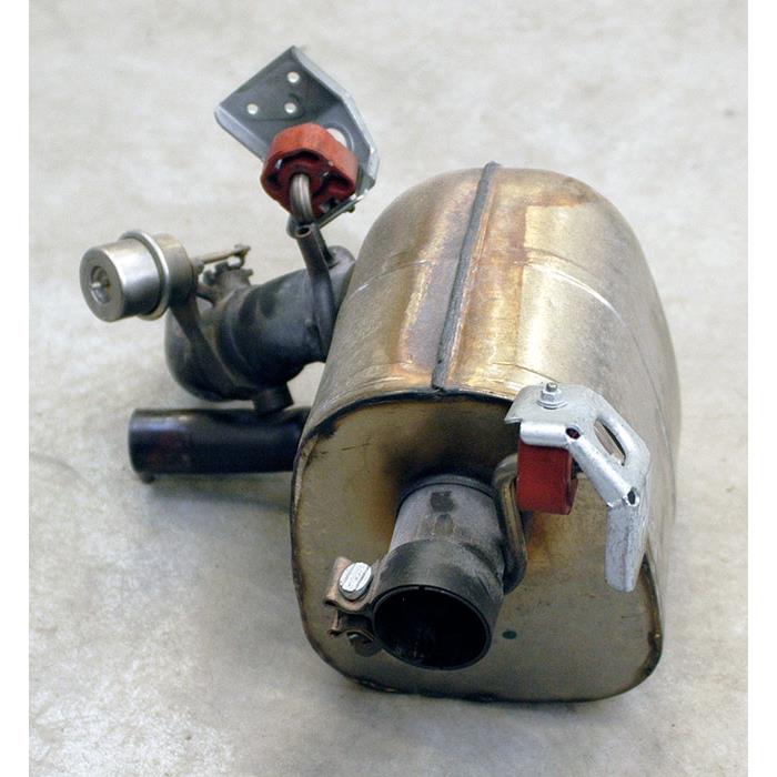 Rear exhaust Left with valve