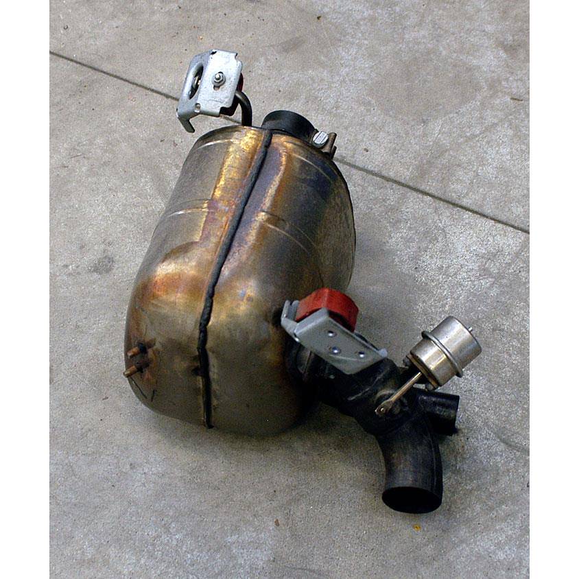 Rear exhaust Left with valve