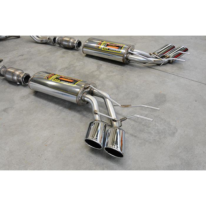 Rear exhaust Left Race 120x80