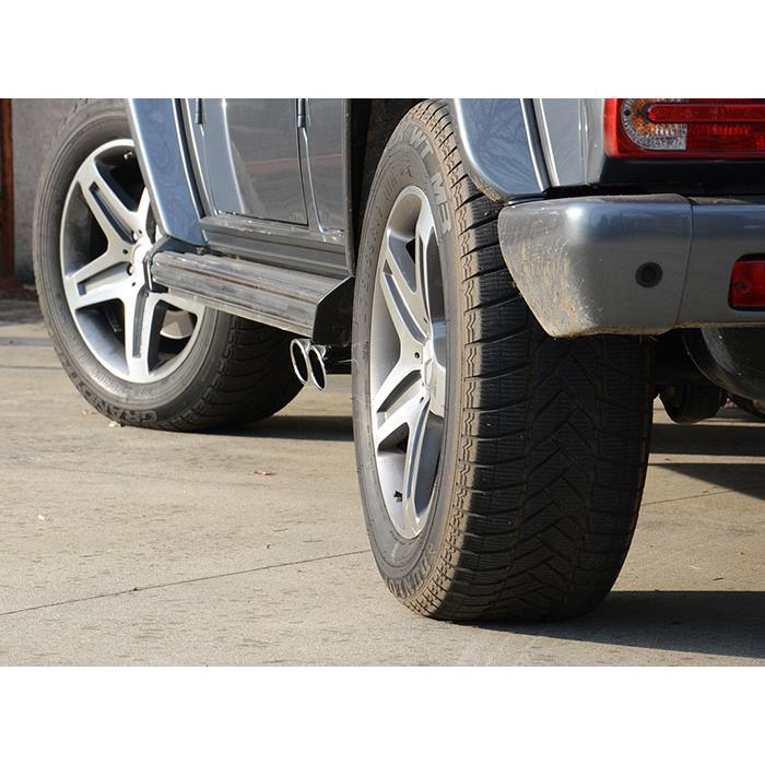 Rear exhaust Left Race 120x80