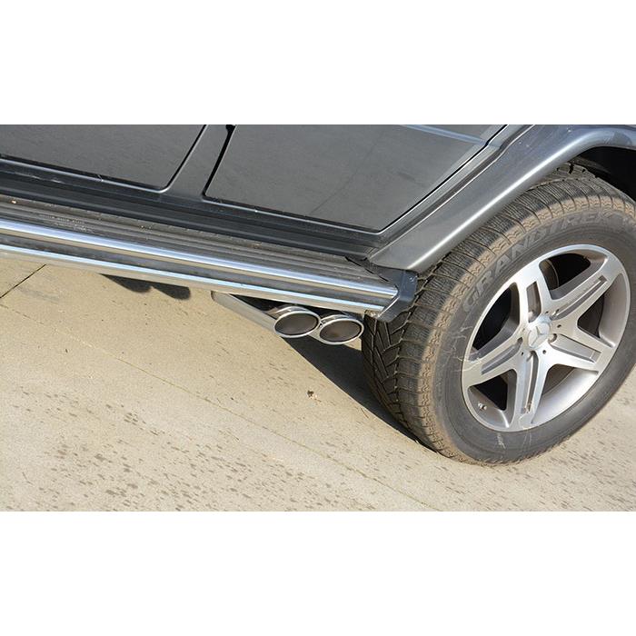 Rear exhaust Left 120x80