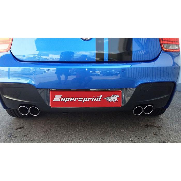 Rear exhaust Right OO80 - Left OO80