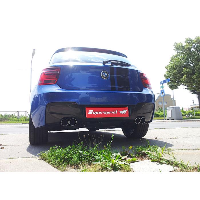 Rear exhaust Right OO80 - Left OO80