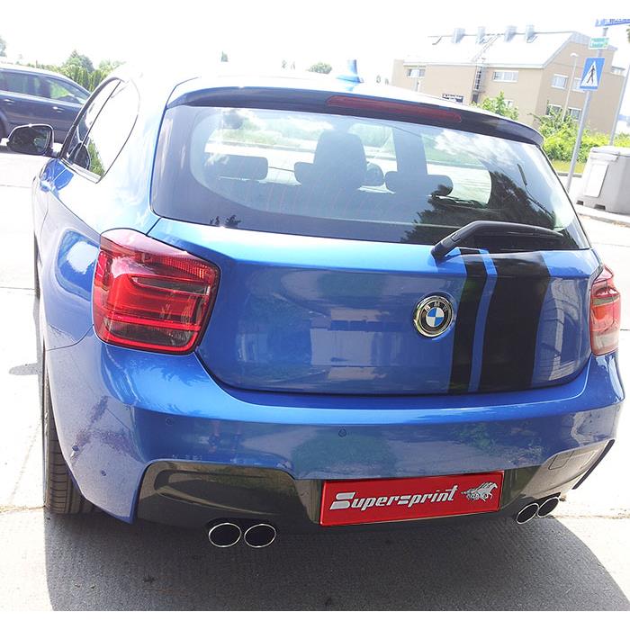 Rear exhaust Right OO80 - Left OO80