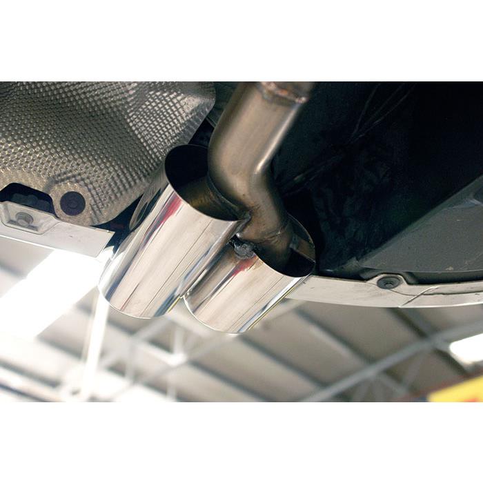 Connecting pipe + rear pipe OO80 (Muffler delete)