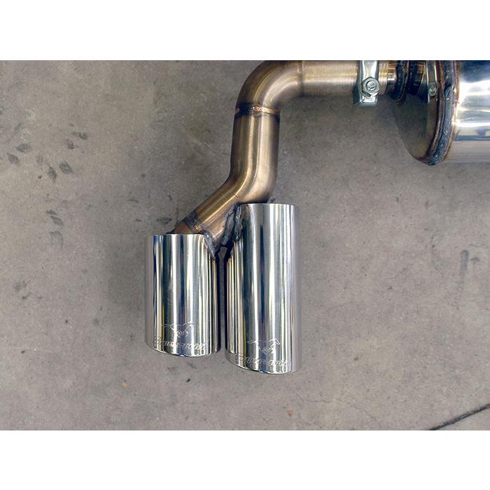 Connecting pipe + rear exhaust Right OO80 - Left OO80