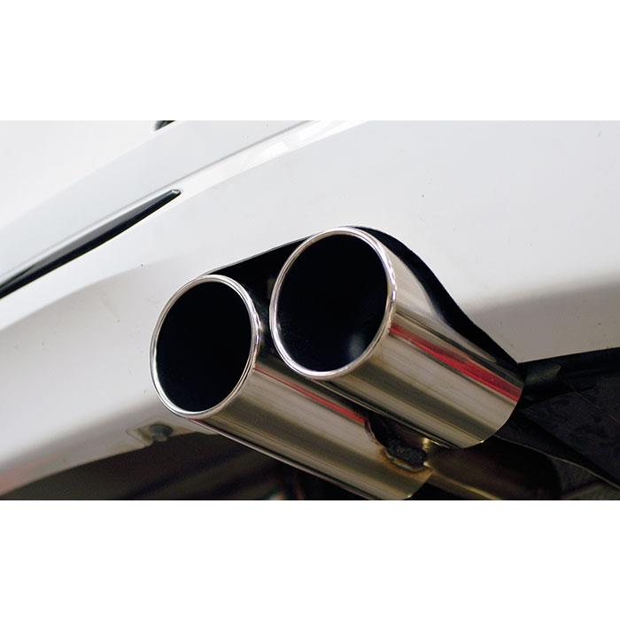 Connecting pipe + rear pipe Right OO80 - Left OO80 (Muffler delete)
