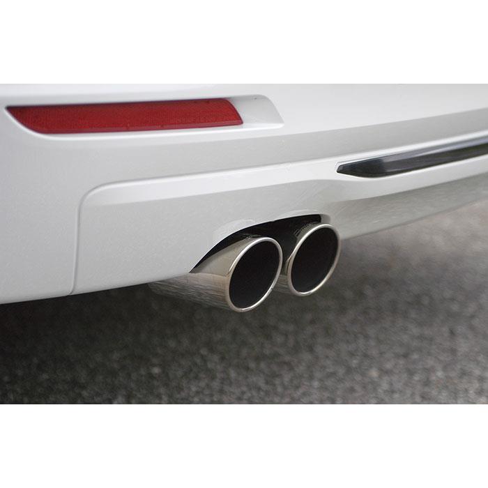 Connecting pipe + rear pipe Right OO80 - Left OO80 (Muffler delete)