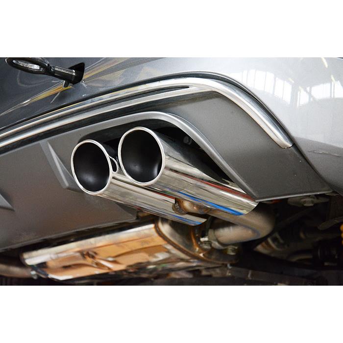 Endpipe kit 100x75 Right + 100x75 Left