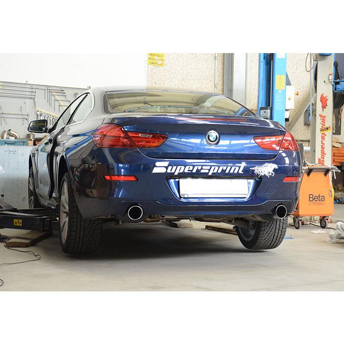 Rear exhaust Left O100